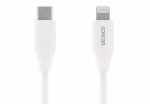 USB-C till Lightning kabel vit