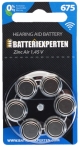 Batterien für Hörgeräte A675 (Rayovac) 6st/Verp.