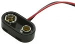 Batteriehalter 9V, WIRE LEAD