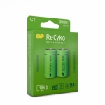 C / R14 Recyko GP 3000mAh NI-MH - 2 pack