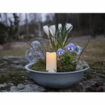 LED GRAVLJUS SERENE / 10 cm / Timer / Sensor / Batteri