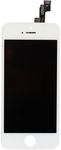 Displayglas med LCD (vit) passande iPhone 5S.