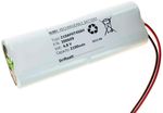 4,8 V, 1,25 Ah, Stab mit 20 cm Kabeln, NiMH