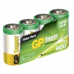 LR14, R14, C, GP Super 4-pack
