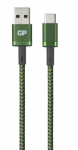 USB 2.0-Kabel USB-C Hane - USB- A hane 1 m GP